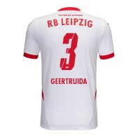 Moški Nogometni dresi RB Leipzig Lutsharel Geertruida #3 Domači 2024-25 Kratek Rokav